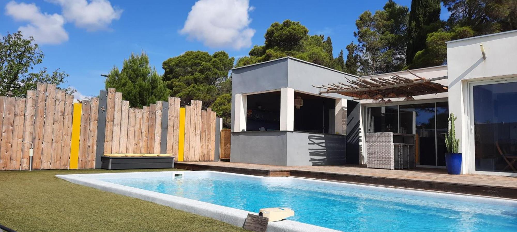 La villa du saule Salles-dʼAude Extérieur photo